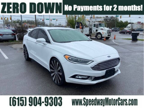 2018 Ford Fusion for sale at Speedway Motors in Murfreesboro TN