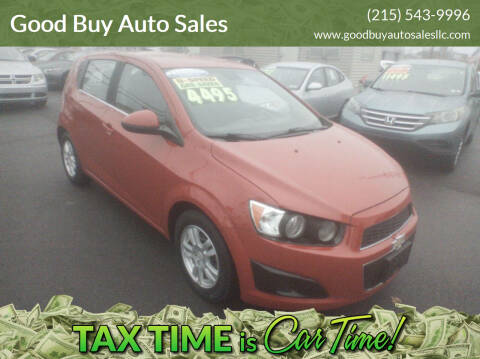 2012 Chevrolet Sonic for sale at Good Buy Auto Sales in Philadelphia PA