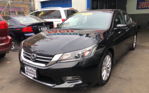 2013 Honda Accord for sale at DEALS ON WHEELS in Newark NJ