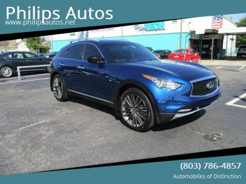 2017 Infiniti QX70 for sale at Philips Autos in Columbia SC