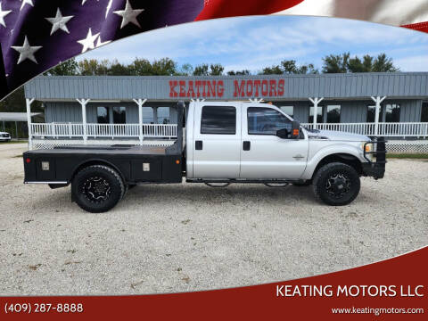 2012 Ford F-350 Super Duty for sale at KEATING MOTORS LLC in Sour Lake TX