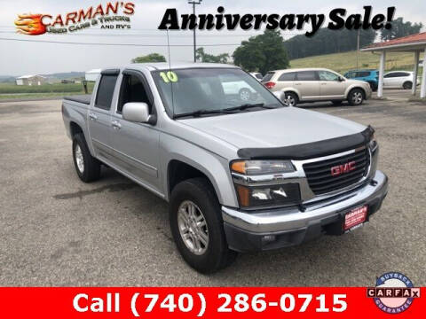2010 GMC Canyon for sale at Carmans Used Cars & Trucks in Jackson OH