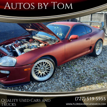 1995 Toyota Supra for sale at Autos by Tom in Largo FL