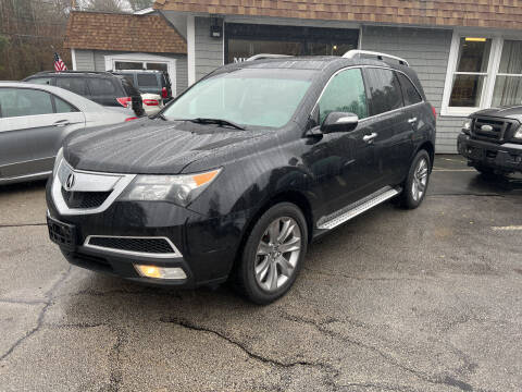 2013 Acura MDX for sale at Millbrook Auto Sales in Duxbury MA