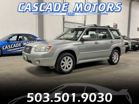2008 Subaru Forester for sale at Cascade Motors in Portland OR