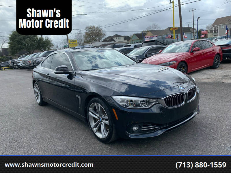 2016 BMW 4 Series for sale at Shawn's Motor Credit in Houston TX
