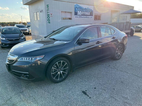 2016 Acura TLX for sale at Mountain Motors LLC in Spartanburg SC