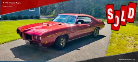 1970 Pontiac GTO for sale at Eric's Muscle Cars in Clarksburg MD