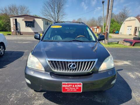 2009 Lexus RX 350 for sale at Knauff & Sons Motor Sales in New Vienna OH