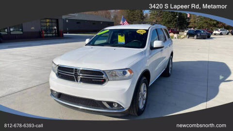 2015 Dodge Durango for sale at Newcombs North Certified Auto Sales in Metamora MI