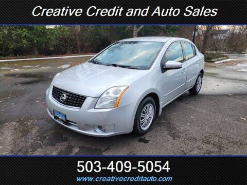 2008 Nissan Sentra for sale at Creative Credit & Auto Sales in Salem OR