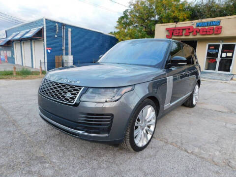 2018 Land Rover Range Rover for sale at AMD AUTO in San Antonio TX