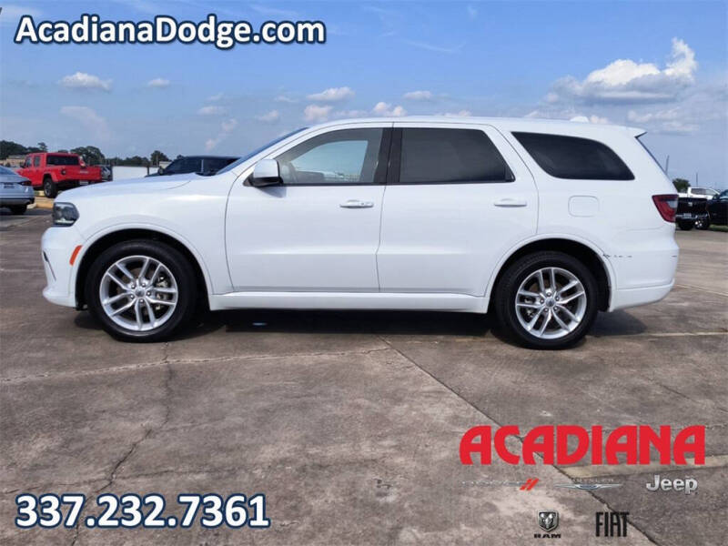 Used 2022 Dodge Durango GT with VIN 1C4RDJDG0NC218812 for sale in Lafayette, LA