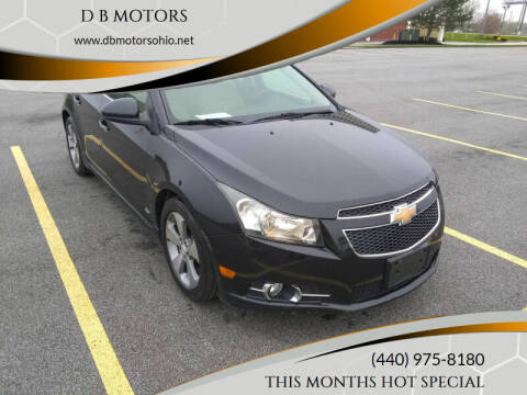 2011 Chevrolet Cruze for sale at DB MOTORS in Eastlake OH