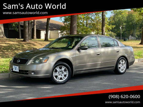 2005 Nissan Altima for sale at Sam's Auto World in Roselle NJ