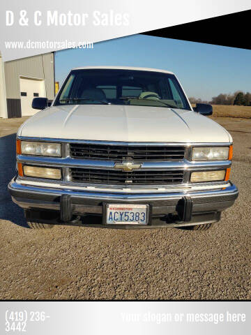 1994 Chevrolet Suburban for sale at D & C Motor Sales in Elida OH