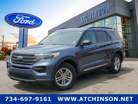 2021 Ford Explorer for sale at Atchinson Ford Sales Inc in Belleville MI