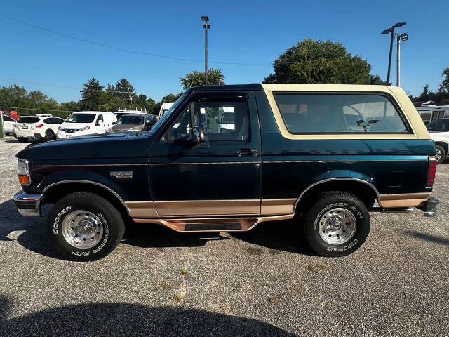 1995 Ford Bronco for sale at G & M Auto Sales in Kingsville, MD