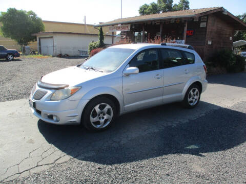 2005 Pontiac Vibe for sale at Manzanita Car Sales in Gridley CA