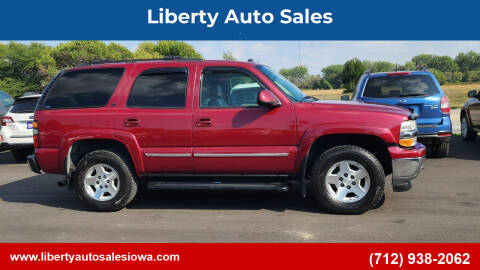 2005 Chevrolet Tahoe for sale at Liberty Auto Sales in Merrill IA