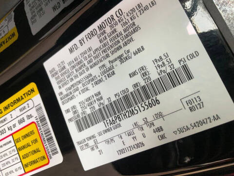 2021 Ford Mustang EcoBoost