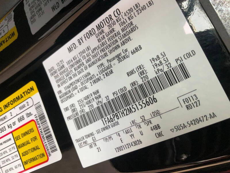 2021 Ford Mustang EcoBoost