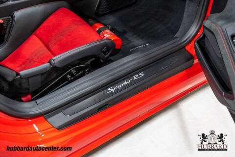 2025 Porsche 718 Boxster Spyder RS