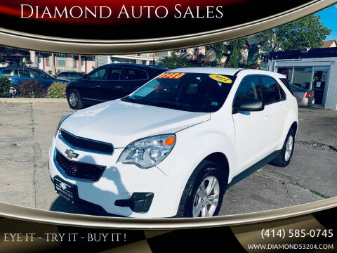 2013 Chevrolet Equinox for sale at DIAMOND AUTO SALES LLC in Milwaukee WI