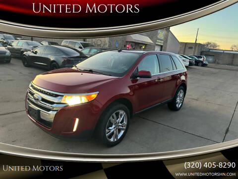 2013 Ford Edge for sale at United Motors in Saint Cloud MN