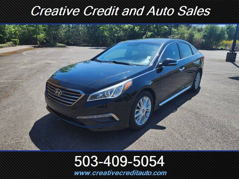 2015 Hyundai Sonata for sale at Creative Credit & Auto Sales in Salem OR