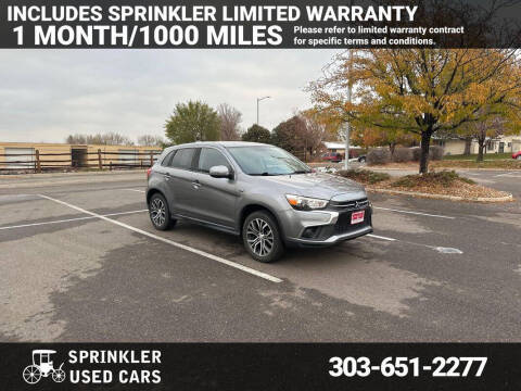 2019 Mitsubishi Outlander Sport for sale at Sprinkler Used Cars in Longmont CO