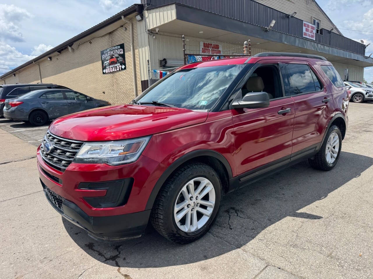 Silver 2016 Ford Explorer Base AWD Base 4dr SUV 2