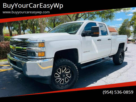 2016 Chevrolet Silverado 2500HD for sale at BuyYourCarEasyWp in Fort Myers FL