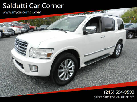 2010 Infiniti QX56 for sale at Saldutti Car Corner in Gilbertsville PA