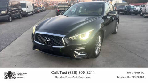 2019 Infiniti Q50 for sale at Carolina Direct Auto Sales in Mocksville NC