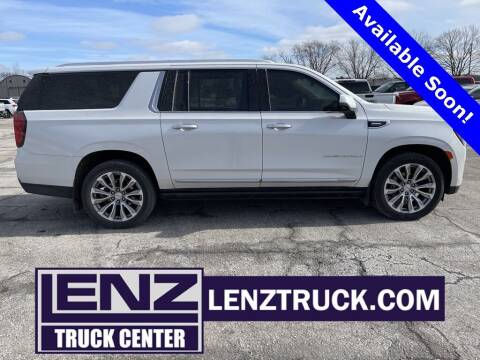 2022 GMC Yukon XL for sale at LENZ TRUCK CENTER in Fond Du Lac WI