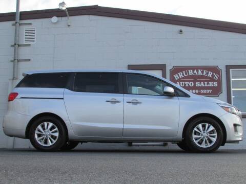 2018 Kia Sedona for sale at Brubakers Auto Sales in Myerstown PA