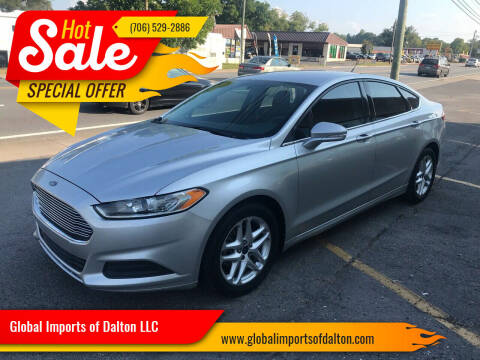 2013 Ford Fusion for sale at Global Imports of Dalton LLC in Dalton GA