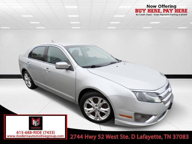 2011 Ford Fusion for sale at Modern Automotive Group LLC in Lafayette, TN