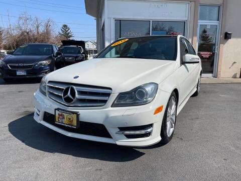 2012 Mercedes-Benz C-Class for sale at ADAM AUTO AGENCY in Rensselaer NY