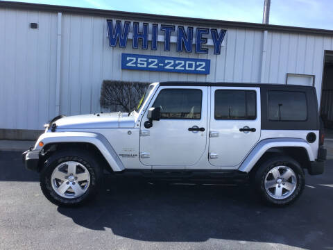 2008 Jeep Wrangler Unlimited for sale at Whitney Motor Company in Duncan OK