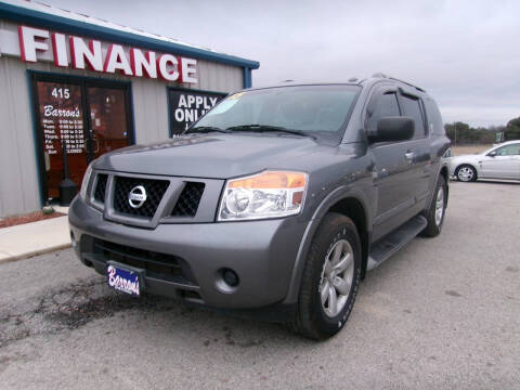 2015 Nissan Armada for sale at Barron's Auto Brownwood in Brownwood TX