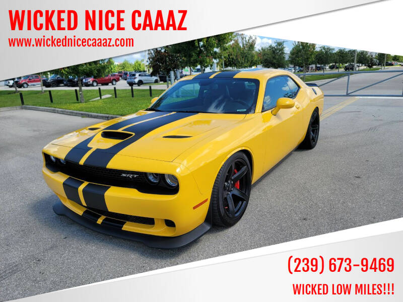 2017 Dodge Challenger for sale at WICKED NICE CAAAZ in Cape Coral FL