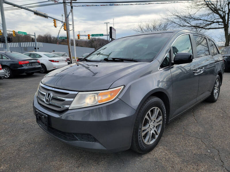 2012 Honda Odyssey for sale at Cedar Auto Group LLC in Akron OH