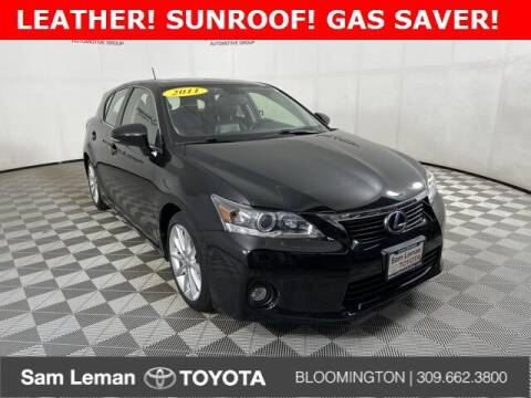 2011 Lexus CT 200h for sale at Sam Leman Toyota Bloomington in Bloomington IL