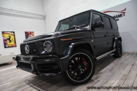 2020 Mercedes-Benz G-Class for sale at AUTO IMPORTS MIAMI in Fort Lauderdale FL