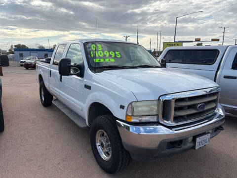 2003 Ford F-250 Super Duty for sale at AUGE'S SALES AND SERVICE in Belen NM