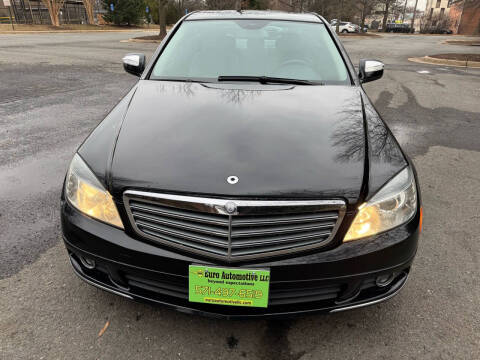 2008 Mercedes-Benz C-Class for sale at Euro Automotive LLC in Falls Church VA