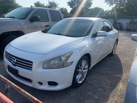 2009 Nissan Maxima for sale at LEE AUTO SALES in McAlester OK