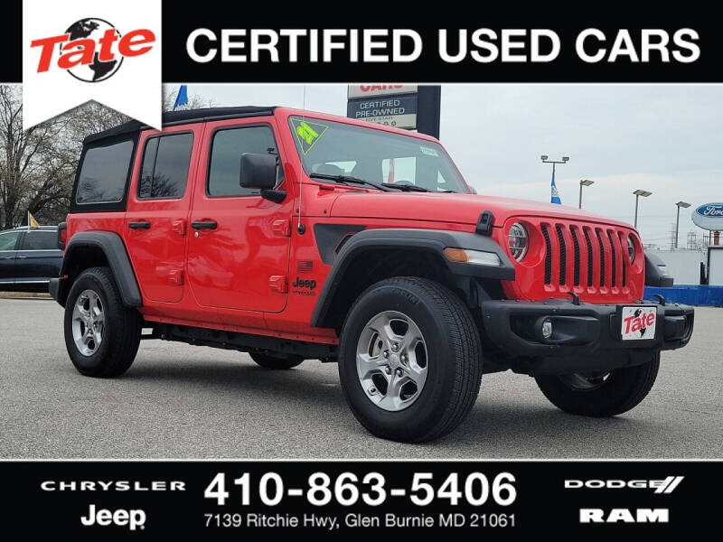 Jeep Wrangler Unlimited For Sale In Annapolis, MD ®